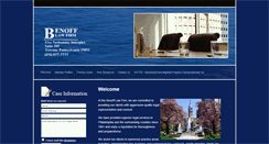 Desktop Screenshot of benofflaw.com
